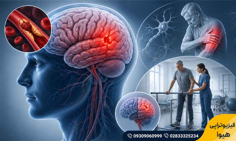 عارضه های سکته مغزی در قزوین