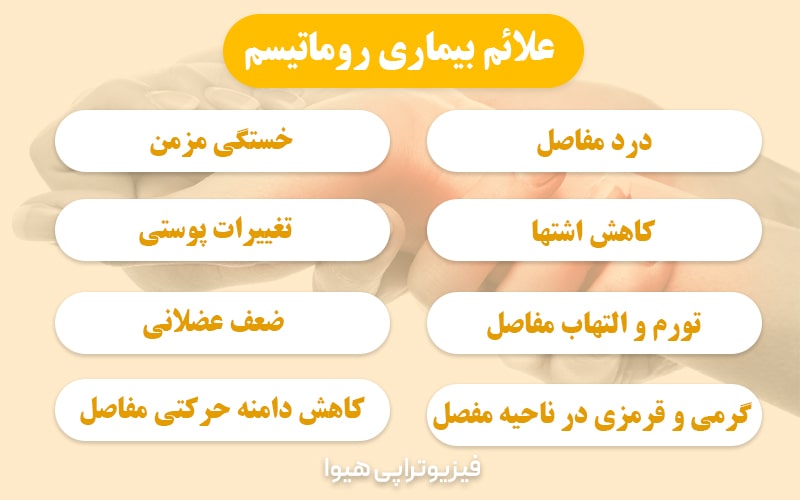 علائم بیماری روماتیسم
