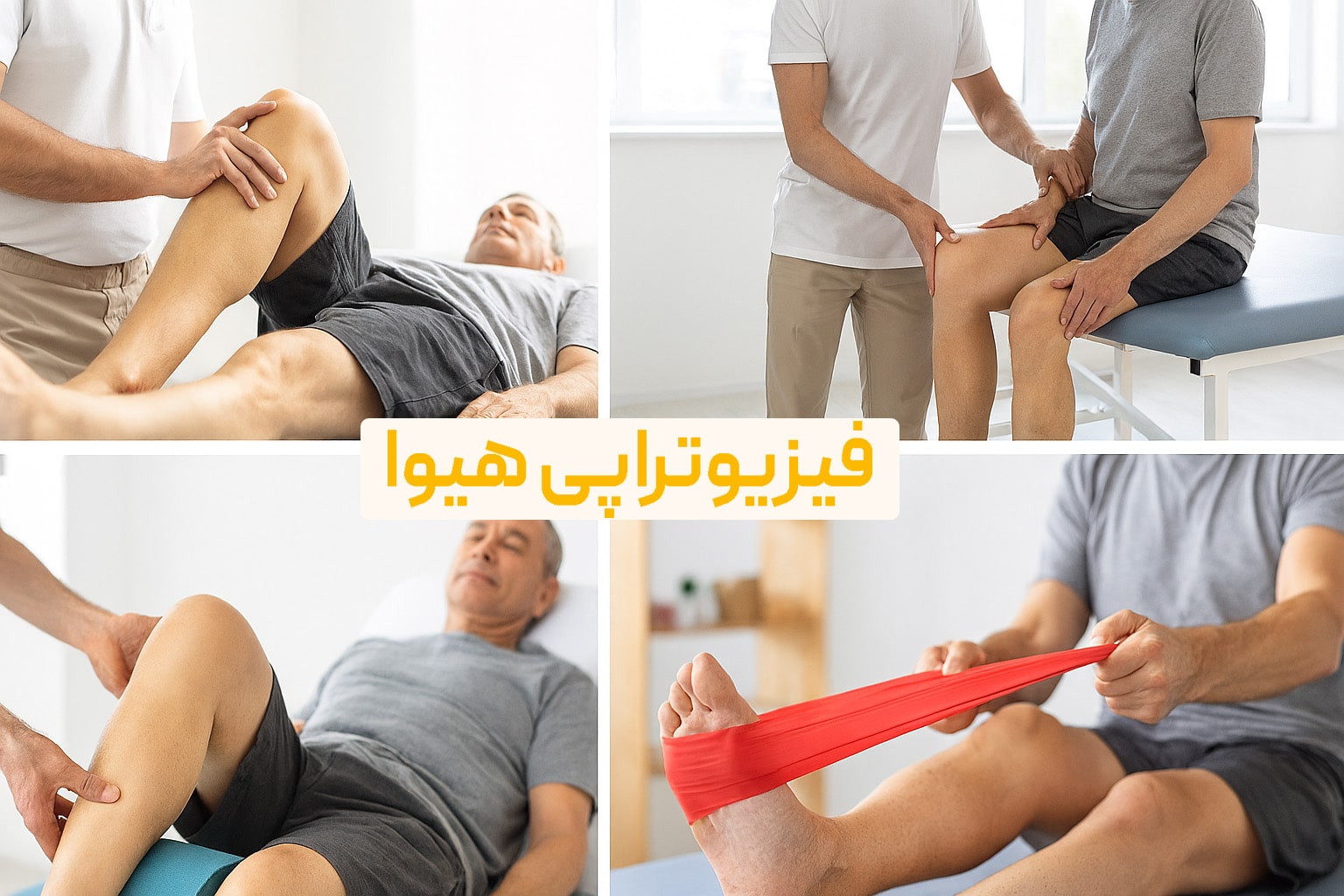 فیزیوتراپی بعد از تعویض مفصل زانو