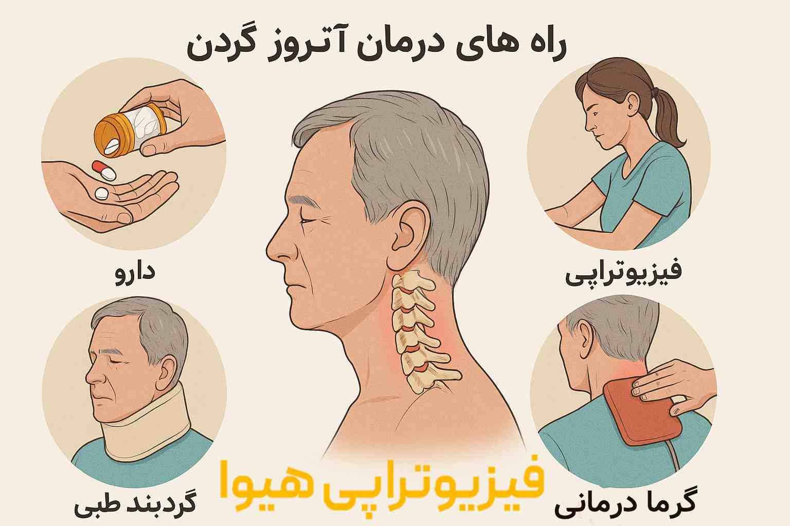 درمان آرتروز گردن