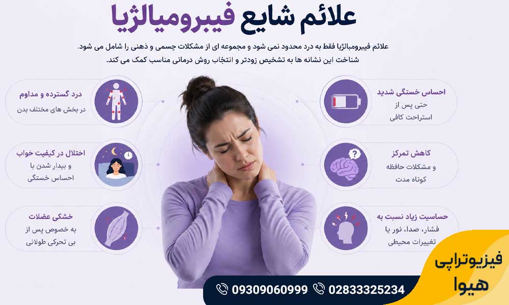 علائم فیبرومیالژیا